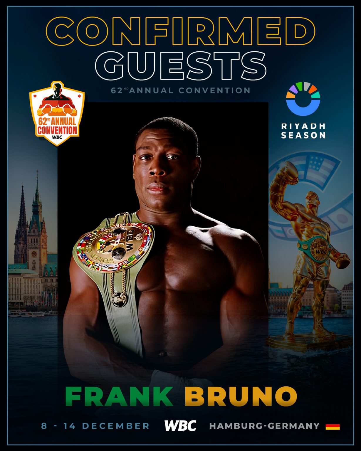 Frank Bruno Attending WBC Convention in Hamburg